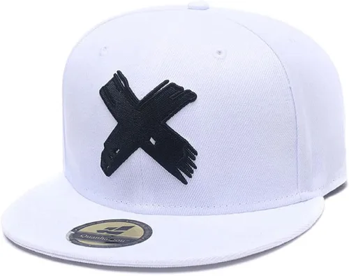 Miniatura 4 de Quanhaigou Unisex Snapback Hats Adjustable Embroidered Dad Hat Flat Bill Baseball Cap for Men Women