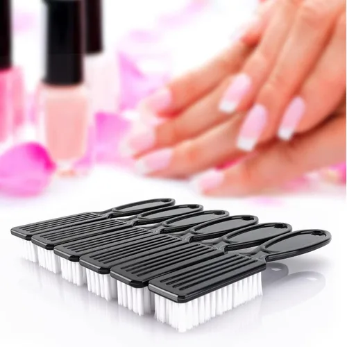 Miniatura 6 de NICEMOVIC 10 cepillos de uñas para limpiar las uñas, cepillo limpiador de uñas con agarre de mango, cepillo limpiador de uñas de mano, herramientas