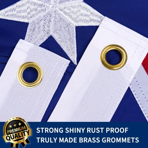 Miniatura 2 de XIFAN Bandera de Australia prémium de 3 x 5 pies, para exteriores, grande, de doble cara, resistente, nailon 210D, bordado, estrellas, bandera