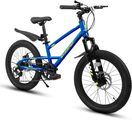 Miniatura 13 de Bicicleta de montaña para niños de 20 pulgadas, bicicleta de montaña para niños y niñas de 8 a 12 años, 7 velocidades para adolescentes, bicicletas