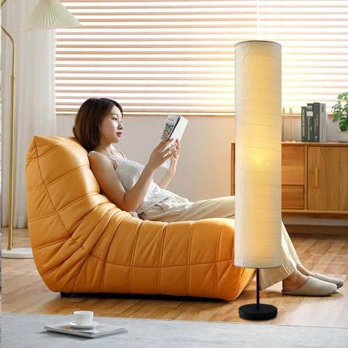 Miniatura 3 de Lámpara de pie de papel, lámpara de pie, lámpara de pie de papel, decoración de habitación, farol de luz para dormitorio, tocador, sala de estar