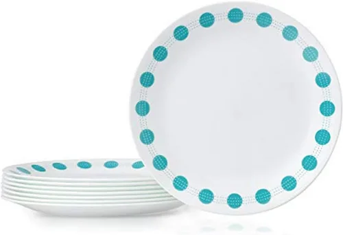 Miniatura 6 de Corelle Platos de Pan Resistentes a las Astillas, 8 Piezas, Sand Sketch