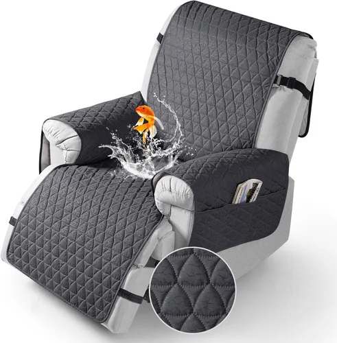 Miniatura 18 de TAOCOCO Funda para Sillón Reclinable 100% Impermeable - Funda para Sillón Reclinable con Gránulos Antideslizantes, Fundas para Sillas Reclinables