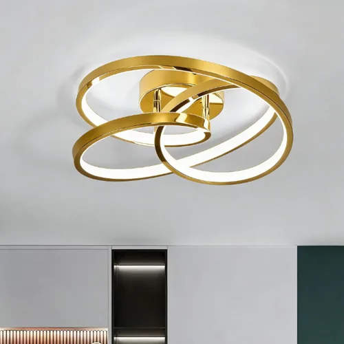 Miniatura 11 de Lámparas de Techo LED, 36W Lámpara de Techo LED Moderna de Montaje al Ras, Blanco Frío 6000K Luces de Techo Cercanas al Techo para Pasillo