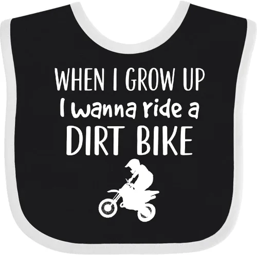 Miniatura 19 de inktastic Babero para bebé de motocross Future Dirt Biker