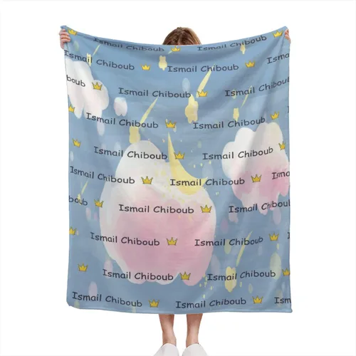 Miniatura 14 de Manta de bebé azul personalizada con nombre para niño, manta de bebé personalizada con nombre que recibe manta floral para bebés, recién nacidos