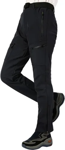 Miniatura 2 de Singbring Pantalones de esquí y senderismo con forro polar impermeable para mujer