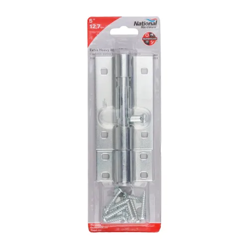 Miniatura 2 de National Hardware N151-118 V832 Perno de barril extra pesado en zincado, 5 pulgadas