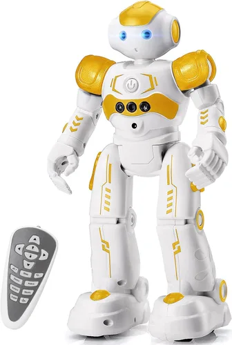 Miniatura 9 de KingsDragon - Robot RC, juguetes para niños, gestos y detección programable, robot inteligente a control remoto para niños de 3 a 8 años, regalo