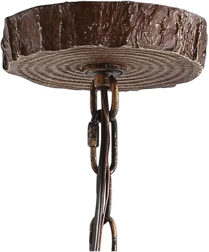 Miniatura 8 de JONATHAN Y JYL6301A Eldora - Candelabro LED ajustable de resina con asta de 26 pulgadas, 4 luces, glamour, rústico, cabaña, transicional, regulable