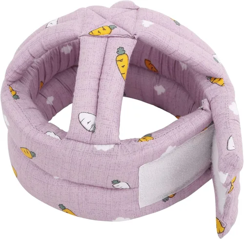 Miniatura 3 de Simplicity - Casco de seguridad acolchado a prueba de golpes, para bebé o niño pequeño Zanahoria rosa