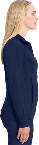 Miniatura 12 de Infinity by Cherokee 2391A - Chaquetas médicas con cremallera frontal para mujer, tela elástica en 4 direcciones