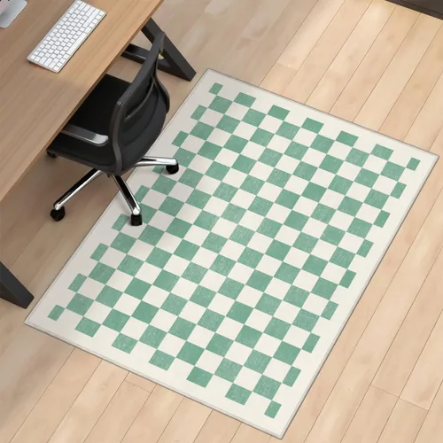 Miniatura 14 de Alfombra de Silla de Juego para Alfombra de Madera Dura y Baldosas, 36"x48" Alfombra de Juego para Sala de Juegos, Alfombra Antideslizante