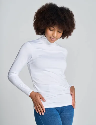 Miniatura 5 de LAPASA Women Mock Neck Thermal Underwear Top Undershirt Lightweight Midweight Fleece Lined Long Sleeve Base Layer L87L89