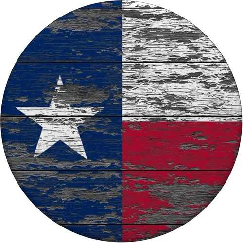 Miniatura 3 de Texas - Agarre y soporte para teléfonos y tabletas con bandera de madera climatizada