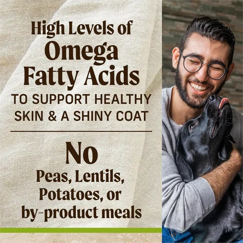 Miniatura 9 de Merrick - Alimento seco para perros con vitaminas y minerales añadidos para todas las razas, 25 libras, cordero