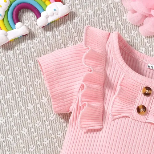 Miniatura 4 de Aalizzwell Traje de verano para bebés recién nacidos