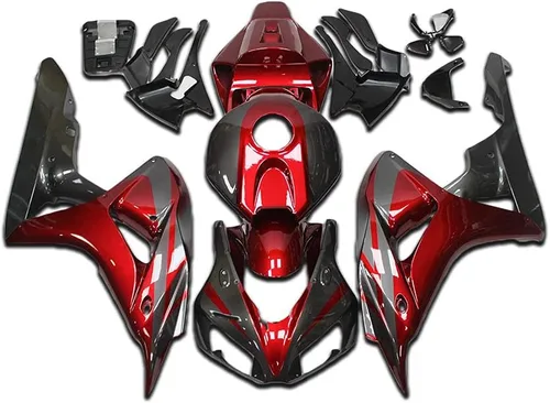 Miniatura 21 de Carenado negro brillante para Honda 2006 2007 CBR1000RR CBR 1000RR nueva inyección ABS plásticos cuerpo kit cuerpo trabajo 06 07