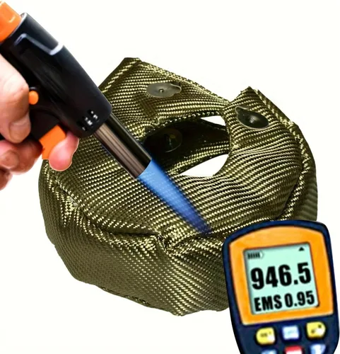 Miniatura 2 de Fibra de carbono t3 turbo manta escudo calor turbocompresor manta sujetador primavera para T25 T28 GT25 GT28 GT30 GT32 GT35 CT26 turbina con muelles