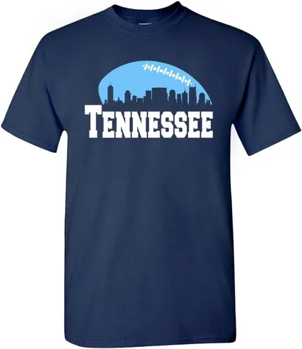 Miniatura 19 de Xtreme Apparrel City Skyline - Camiseta de hombre para los aficionados al fútbol americano Baltimore - Camisa púrpura