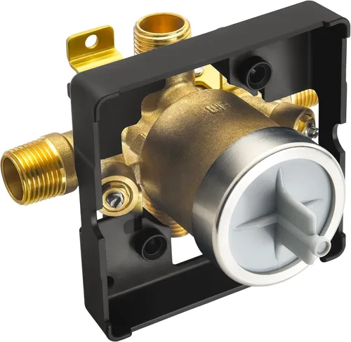 Miniatura 9 de RJDIBAN Válvula de ducha para Delta R10000-UNBX, conexión de 4 puertos de 1/2 pulgada, 1 paquete, kit de válvula R10000 compatible con Delta