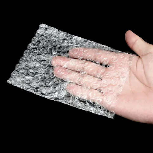 Miniatura 6 de Bolsas de burbujas transparentes de 4 x 6 pulgadas, 200 bolsas protectoras de burbujas, doble pared de corte al ras gruesas, a prueba de golpes