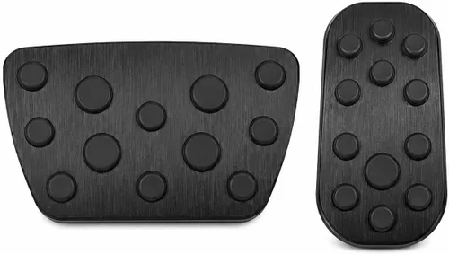 Miniatura 48 de Accesorios interiores personalizados para Nissan Sentra 2020 2021 2022, cubiertas de pedal de acelerador de gas de aleación de aluminio, Rojo
