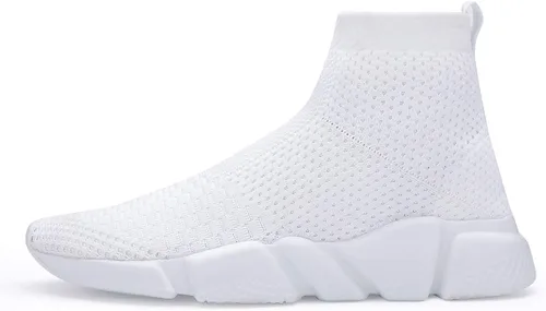 Miniatura 2 de CHUI Tenis de moda para niños, zapatos de calcetín para niñas, zapatos altos sin cordones para niños