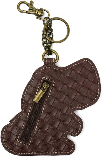 Miniatura 6 de CHALA Bolso de mano con encanto, cruzado o hombro, convertible grande, color marrón