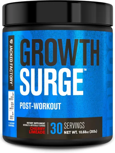 Miniatura 11 de Jacked Factory Growth Surge Creatine Post Workout con L-Carnitina - Creador muscular diario y suplemento de recuperación con monohidrato
