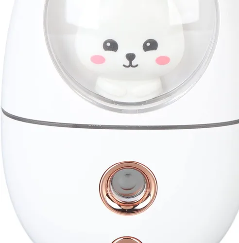 Miniatura 6 de Mister facial, 1.5 fl oz (1.2 fl oz) lindo animal facial rociador de niebla facial recargable por USB, mini humidificador facial portátil