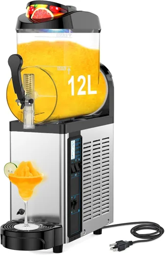 Máquina comercial para granizados, máquina de granizado de 12L, máquina de granizado para bebidas congeladas para batido de cóctel Margarita, no