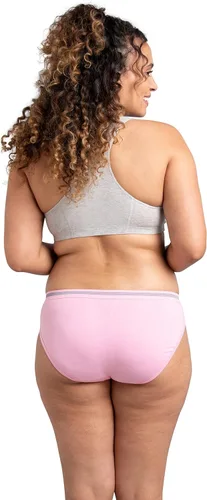 Miniatura 3 de Fruit of the Loom Eversoft - Calzones de algodón para mujer, sin etiquetas, transpirables