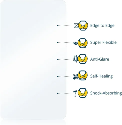 Miniatura 3 de brotect Protector de pantalla curvado 3D mate compatible con Huawei Watch Fit Special Edition (paquete de 2) - Cobertura de pantalla completa