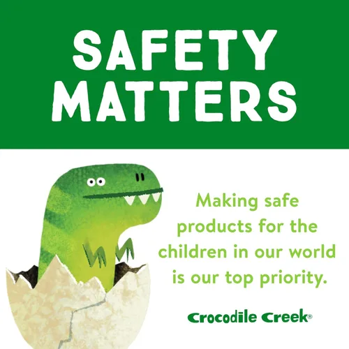 Miniatura 6 de Crocodile Creek - Rompecabezas de suelo con caja de alta resistencia para almacenamiento, Safari salvaje, Multicolor