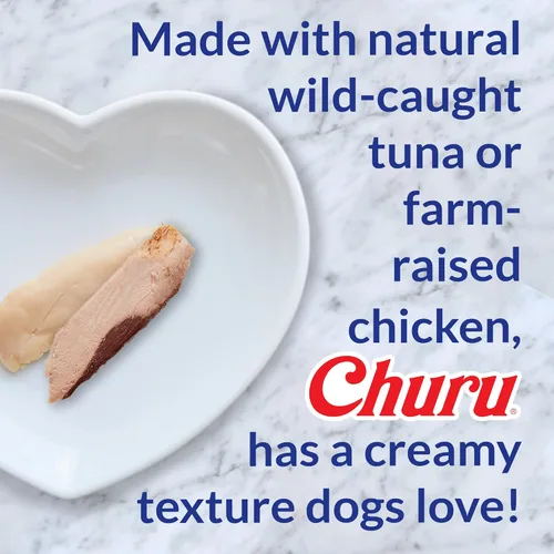 Miniatura 5 de INABA Churu - Complemento de comida para perros, completo y equilibrado, puré cremoso y lamible, complemento de comida para perros, tubo de 0.5