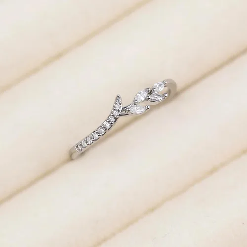 Miniatura 3 de Anillos de Banda de Eternidad de Oro GLOQUAT para Mujeres con Piedras CZ Anillos de Oro Finos Apilables Lindos Anillos de Eternidad de Diamante
