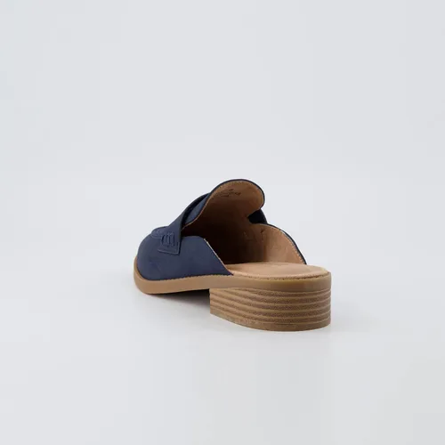 Miniatura 5 de CUSHIONAIRE Mule Prescott sin cordones para mujer + espuma viscoelástica, anchos disponibles, Negro