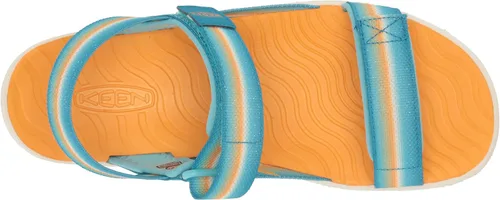 Miniatura 5 de KEEN Correa trasera Elle unisex para niños, plataforma casual y puntera abierta