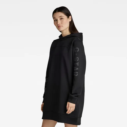 Miniatura 2 de G-STAR RAW womens Graphic Loose Fit Hooded Sweatshirt Dress