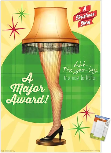 Miniatura 9 de Trends International A Christmas Story - Póster de pared de lámpara, 22.37 x 34.00 pulgadas, versión premium sin marco