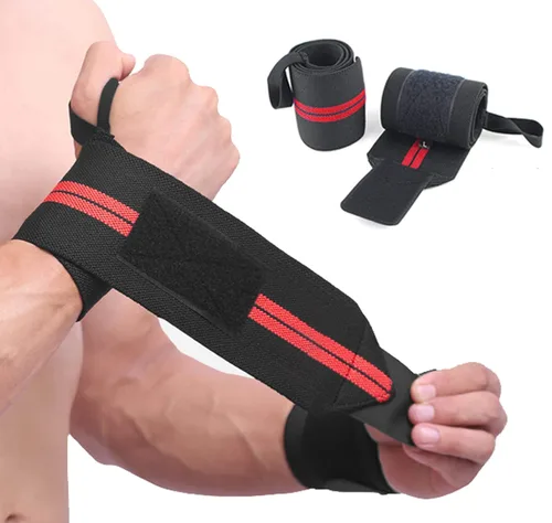 Paquete de 2 muñequeras para levantamiento de pesas, correas de muñeca, correas de levantamiento, pesas de muñeca, muñequera para túnel carpiano