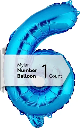 Miniatura 9 de Restaurantware-Balloonify Globo de Número de 16 Pulgadas, 1 Globo Digital para Fiesta - Número 5, Auto-Sellado, Acabado de Mylar de Folio Dorado, Oro