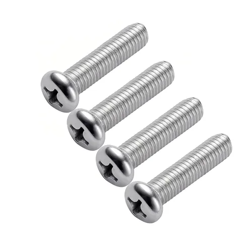 Miniatura 17 de NACX Tornillos de cabeza plana avellanados Phillips M6 x 0.551 in, A2-70, tono plateado, acero inoxidable 304, 60