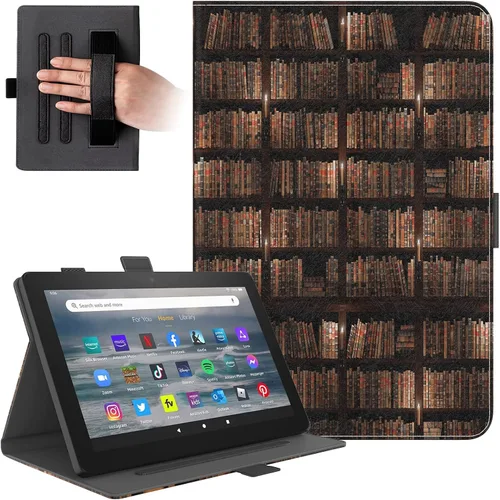 Miniatura 9 de Dteck Funda para tablet Fire HD 8 y Fire HD 8 Plus, (pantalla HD de 8 pulgadas, 10ª generación) – Funda protectora de cuero con tapa plegable