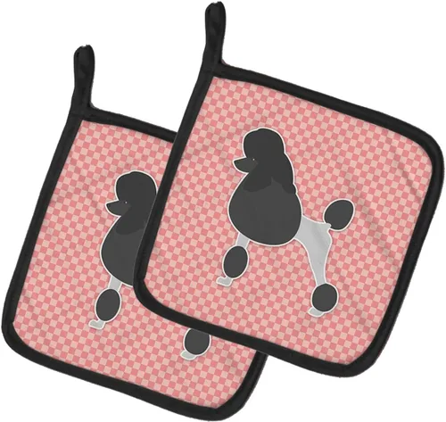 Miniatura 288 de Caroline's Treasures BB3567PTHD - Juego de soportes para ollas de cocina resistentes al calor, almohadillas calientes para cocinar, hornear, Copo