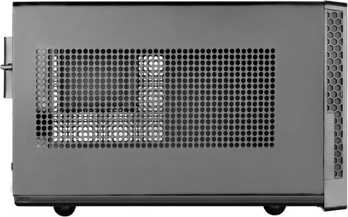 Miniatura 5 de SilverStone Technology Ultra Compact Mini-ITX - Carcasa para computadora con panel frontal de malla, color negro (SST-SG13B-USA)