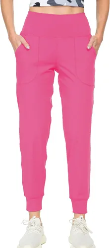 Miniatura 2 de Kcutteyg - Pantalones deportivos de cintura alta con bolsillos para mujer, pantalones deportivos suaves para descanso, correr y entrenamiento