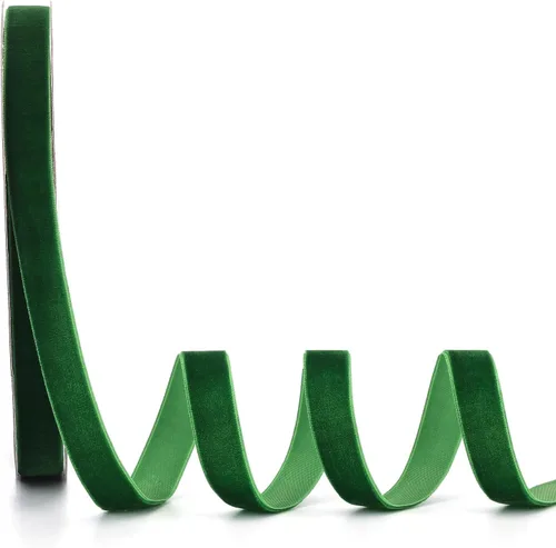 Miniatura 63 de Cinta de terciopelo negro de 1-1/2 pulgadas x 20 yardas, ideal para envolver regalos, lazos para el pelo, Navidad, decoración de fiesta de boda