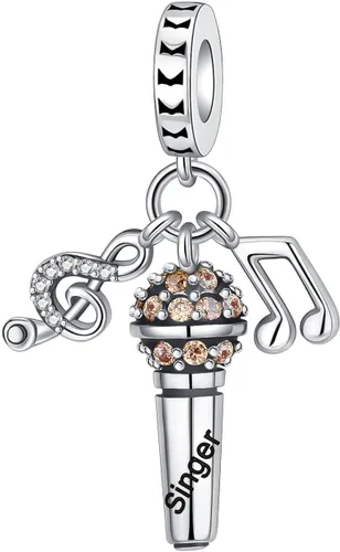 Miniatura 162 de Dije de girasol con diseño de estrella y luna y elefante para pulsera, collar de plata de ley 925, dijes de corazón de amor para mujer, regalo